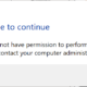 SOLVED – Date and Time – Unable to Continue